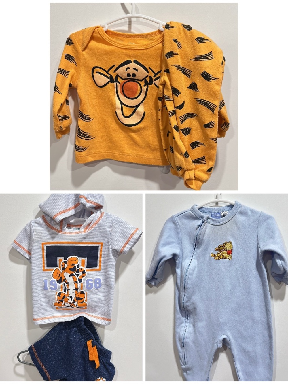 3 for $25 Disney Tigger Winnie the Pooh Boys Clothing 3-6 months